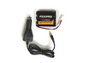 FOXPRO Extended Capacity Lithium Battery / Car Charger Kit for FOXPRO Hi-Jack